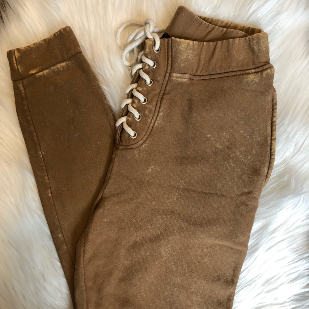 Forever 21 Lace Up Sweatpants
